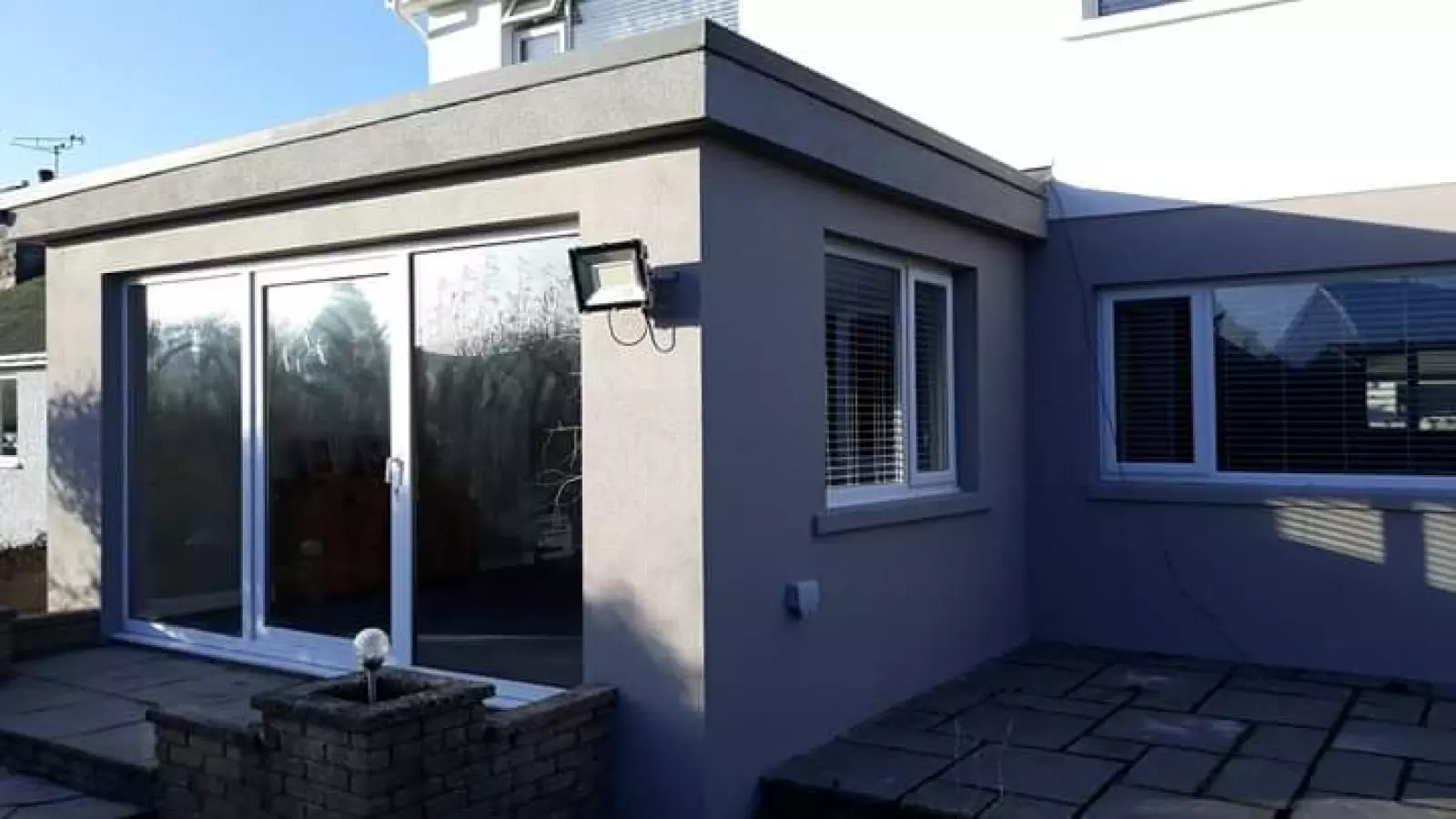 Spray rendering in Ulverston and Cumbria